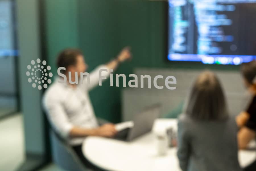 Sun Finance team meeting